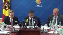 Conferința de presă privind lansarea oficială a proiectului „Asistență tehnică pentru implementarea ZLSAC în Republica Moldova”