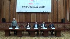 Forumul Mass-Media. Dezbaterea „Politici publice în domeniul mass-mediei din Republica Moldova”