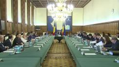Ședința Guvernului României din 27 octombrie 2015 (imagini protocolare)