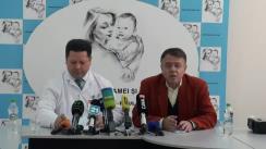 Conferință de presă privind proiectele executate în scopul îmbunătățirii calității serviciilor medicale oferite de Institutul Mamei și Copilului precum și cele aflate în derulare