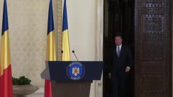 Declarație de presă susținută de președintele României, Klaus Iohannis, după consultările cu partidele parlamentare și societatea civilă în vederea desemnării unui candidat pentru funcția de prim-ministru