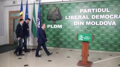 Briefing susținut de fracțiunea parlamentară a Partidului Liberal Democrat din Moldova