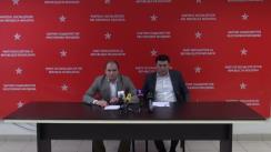 Conferință de presă susținută de președintele fracțiunii socialiștilor în CMC, Ion Ceban, și deputatul socialist, Vladimir Odnostalco, cu tema „Probleme grave în sistemul de sănătate și cel de protecție socială”