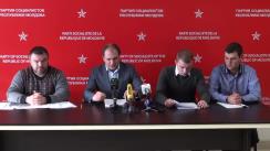 Briefing susținut de președintele fracțiunii PSRM în Consiliul Municipal Chișinău, Ion Ceban, cu tema „Arhitectorul capitalei deține ilegal funcția. Conflictul de interese a primarului și companiei Delta și alte subiecte”