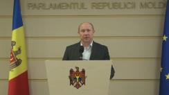 Declarațiile lui Valeriu Streleț după runda de discuții între reprezentanții PLDM cu deputații neafiliați din grupul Leancă