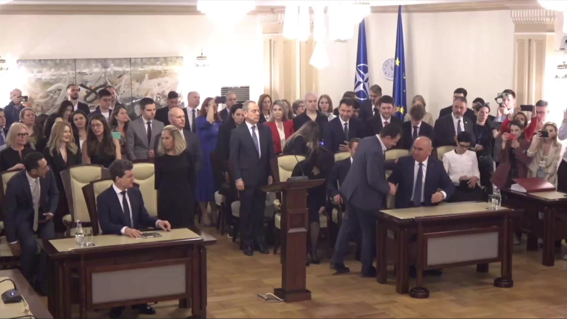 Ședința solemnă a Plenului Curții Constituționale a României pentru validarea alegerii Președintelui României