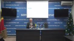 Conferință de presă organizată de Serviciul Fiscal de Stat dedicată lansării a două noi servicii electronice în beneficiul contribuabililor - „e-Cerere” și „Anticamera On-line”