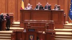 Ședința comună a Senatului și Camerei Deputaților României din 14 decembrie 2015