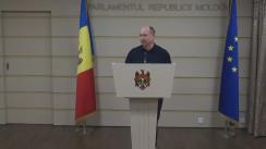 Declarațiile lui Valeriu Streleț după negocierile între PLDM, PL, PD și deputații neafiliați din grupul Leancă