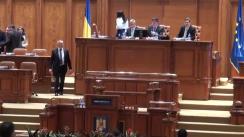 Ședința solemnă comună a Camerei Deputaților și Senatului consacrată împlinirii a 26 de ani de la Revoluția română din Decembrie 1989