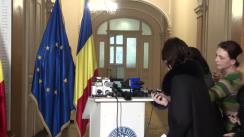 Declarații de presă susținute de prim-ministrul Dacian Cioloș și ministrul Agriculturii și Dezvoltării Rurale, Achim Irimescu