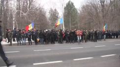 Acțiune de protest în fața Reședinței de Stat de la Condrița