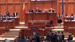 Ședința comună a Senatului și Camerei Deputaților României din 22 februarie 2016. Mesajul președintelui României, Klaus Iohannis