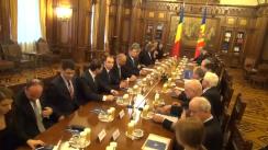 Întrevederea președintelui României, Klaus Iohannis, cu președintele Republicii Moldova, Nicolae Timofti
