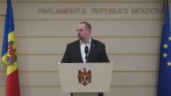 Declarațiile lui Adrian Lebedinschi  în timpul ședinței Parlamentului din 26 februarie 2016