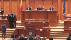 Ședința în plen a Camerei Deputaților României din 9 martie 2016