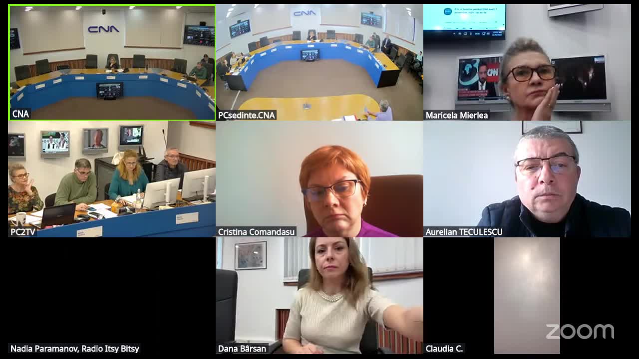 Ședința Consiliului Național al Audiovizualului din 9 decembrie 2025