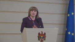 Declarațiile Lilianei Palihovici după ședința Grupului lucru privind accesul presei în sala de ședințe plenare a Legislativului
