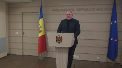 Declarațiile lui Vasile Bolea după Ședința Parlamentului Republicii Moldova din 10 martie 2016