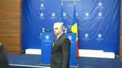 Conferință de presă susținută de ministrul Afacerilor Externe al României, Lazăr Comănescu, și ministrul Afacerilor Externe al Bosniei și Herțegovina, Igor Crnadak