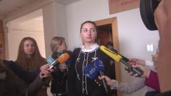 Declarațiile procurorului Adriana Bețișor după ședința de judecată din 29 martie 2016 în dosarul ex-premierului Vlad Filat