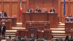 Ședința comună a Senatului și Camerei Deputaților României din 30 martie 2016