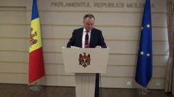 Declarațiile lui Igor Dodon în timpul Ședinței Parlamentului Republicii Moldova din 31 martie 2016