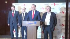 Conferința de presă cu tema „Deschiderea reprezentanței Clubului Izborskii în Moldova”