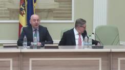 Conferința de presă cu ocazia desfășurării primului concurs național al proceselor de judecată simulate în domeniul drepturilor omului (Moot Court)