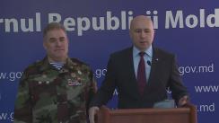 Declarații după întrevederea prim-ministrului Pavel Filip cu veteranii războiului din Afganistan