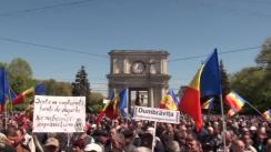 Protestul organizat de Platforma Civică „Demnitate și Adevăr” din 24 aprilie 2016