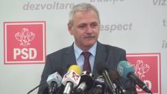 Conferință de presă după ședința Biroului Permanent Național al PSD din 25 aprilie 2016