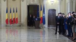 Depunerea jurământului de învestitură a domnului Cristian Ghinea în funcția de Ministru al Fondurilor Europene