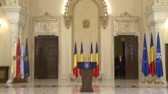   Declarație de presă susținută de Președintele României, Klaus Iohannis