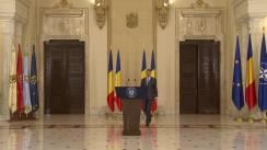 Declarație de presă susținută de Președintele României, Klaus Iohannis