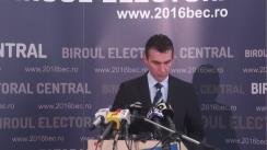 Alegeri Locale 2016: Biroul Electoral Central anunță rezultatele parțiale ale alegerilor din data de 5 iunie 2016 