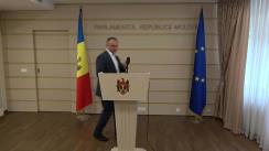 Declarațiile lui Igor Dodon în timpul Ședinței Parlamentului Republicii Moldova din 9 iunie 2016