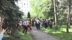 Conferință de presă organizată de conducerea Spațiilor Verzi privind cazul prăbușirii copacului de pe str. Vasile Lupu, pe data de 14 iunie