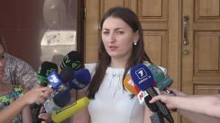 Declarații de presă după audierile lui Ilan Shor