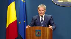 Declarația prim-ministrului României, Dacian Cioloș, după afișarea rezultatelor referendumului Brexit