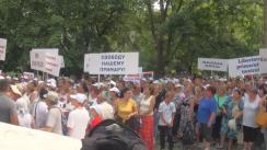 Protest în susținerea primarului orașului Orhei, Ilan Shor