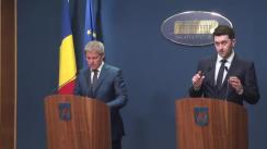 Declarații de presă susținute de premierul României, Dacian Cioloș