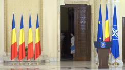 Ceremonia de depunere a jurământului de învestitură a noilor miniștri