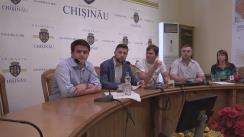 Predarea invitației la adunarea de constituire a Grupului de Inițiativă pentru demiterea primarului Dorin Chirtoacă