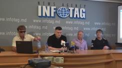 Conferință de presă organizată de compozitorul și interpretul italian din Moldova, Massimo Sinceri, cu tema „Cum se fabrică un dosar penal împotriva unui cetățean străin”