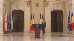 Declarația președintelui României, Klaus Iohannis, după ședința Consiliului Suprem de Apărare a Țării