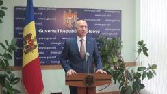 Declarațiile lui Pavel Filip după ședința Guvernului Republicii Moldova din 3 august 2016