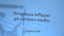 Conferință de presă organizată de Banca Națională a Moldovei cu tema „Raportul asupra inflației”