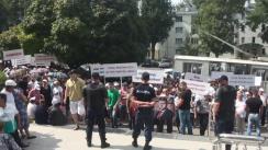 Protest pașnic în susținerea lui Ilan Șor! Protestarii cer eliberarea Primarului de Orhei, Ilan Șor