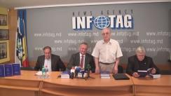 Conferință de presă organizată de istoricul și analistul politic Serghei Nazaria cu tema „Lansarea lucrării în 3 volume „Istoria Moldovei”